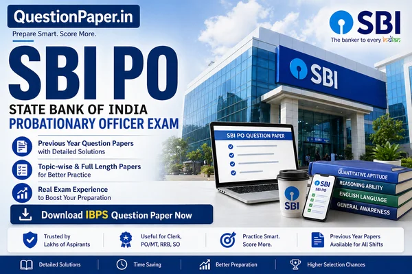 SBI PO Question Papers