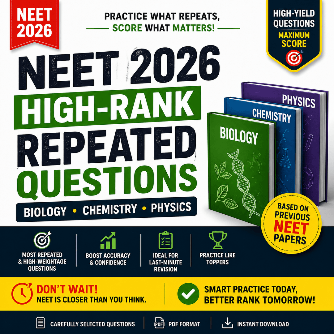 High-Probability NEET Questions You Canβt Ignore